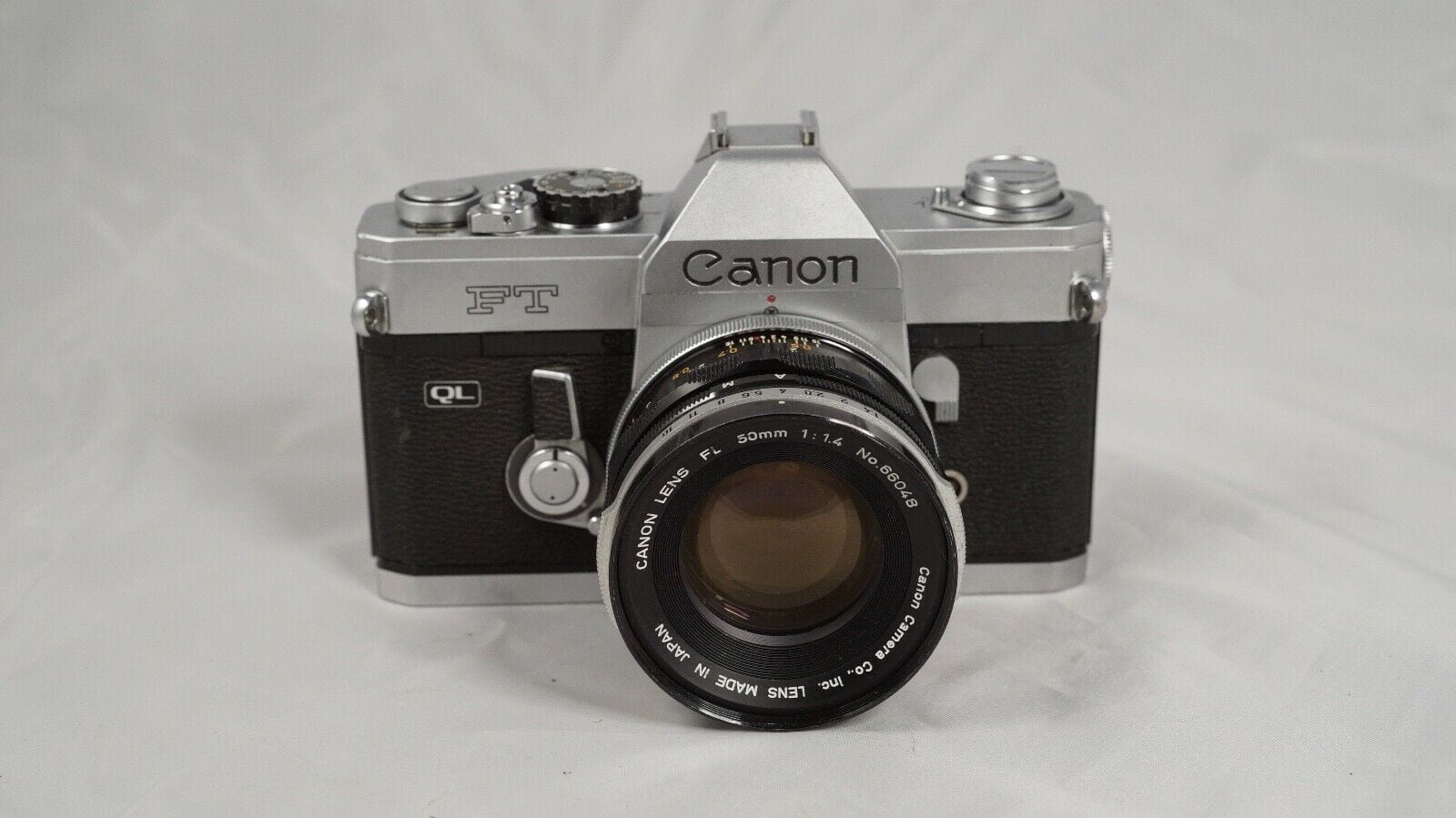 Canon FT QL Camera with FL 55mm 1:1.2 Lens | Adriano 