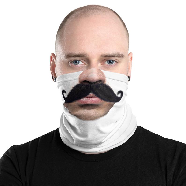 Mustache Face Mask