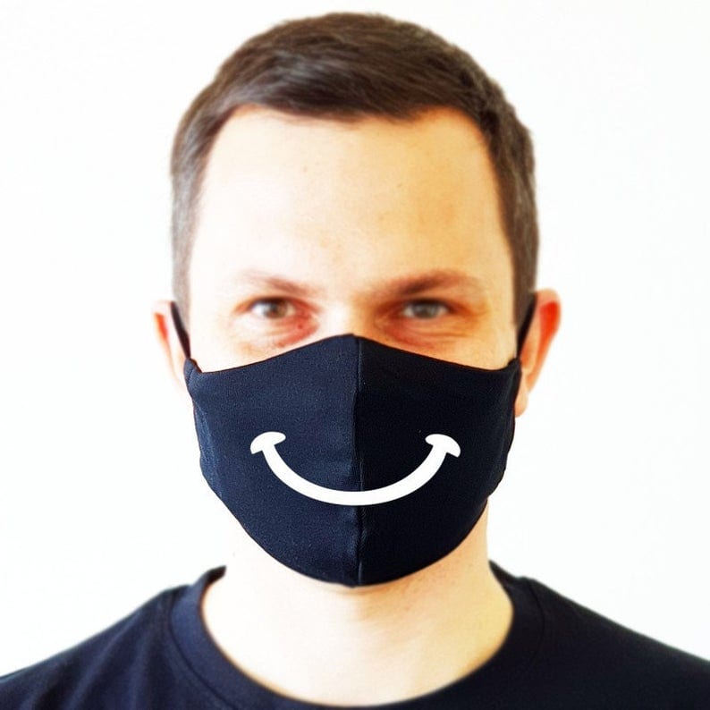 Smiley Mouth Face Mask