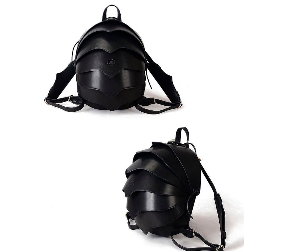 Beetle Leather Backpack