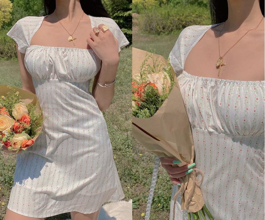 Retro Bustier Dress