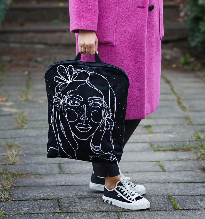 Expressive Canvas Backpack