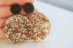 Sustainable Ear Adornment: The Glittery Acrylic Earrings You Want To Wear