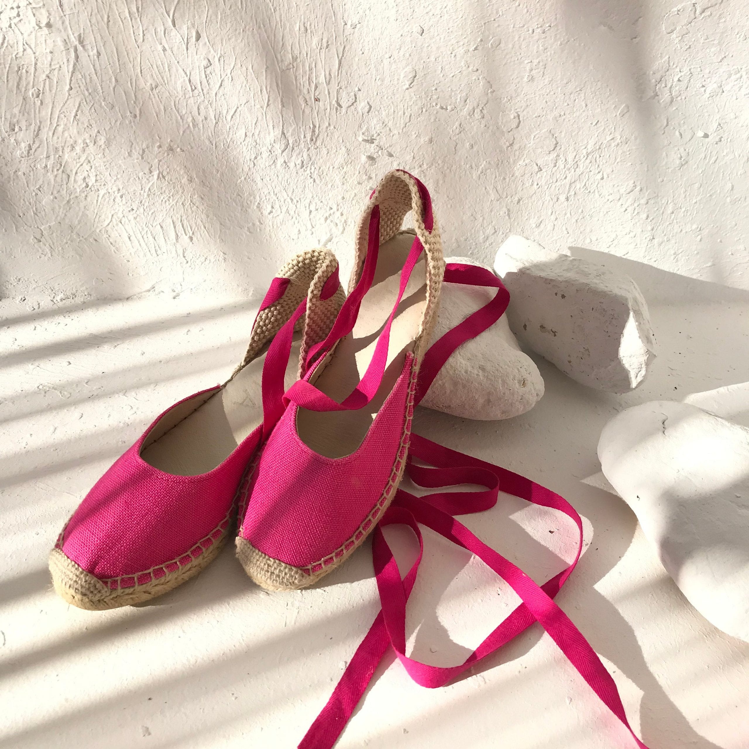 Magenta Summer Espadrilles