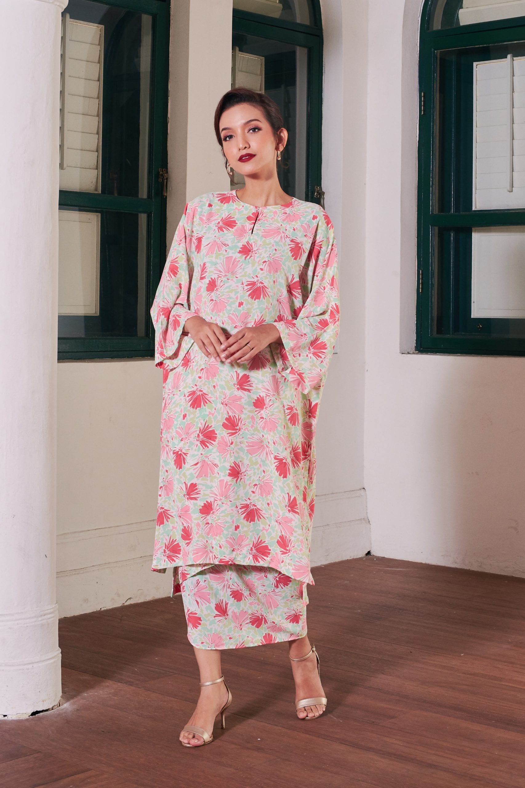 Baju Raya 2021 Inspo Batwing Pareo In 4 Distinct Styles