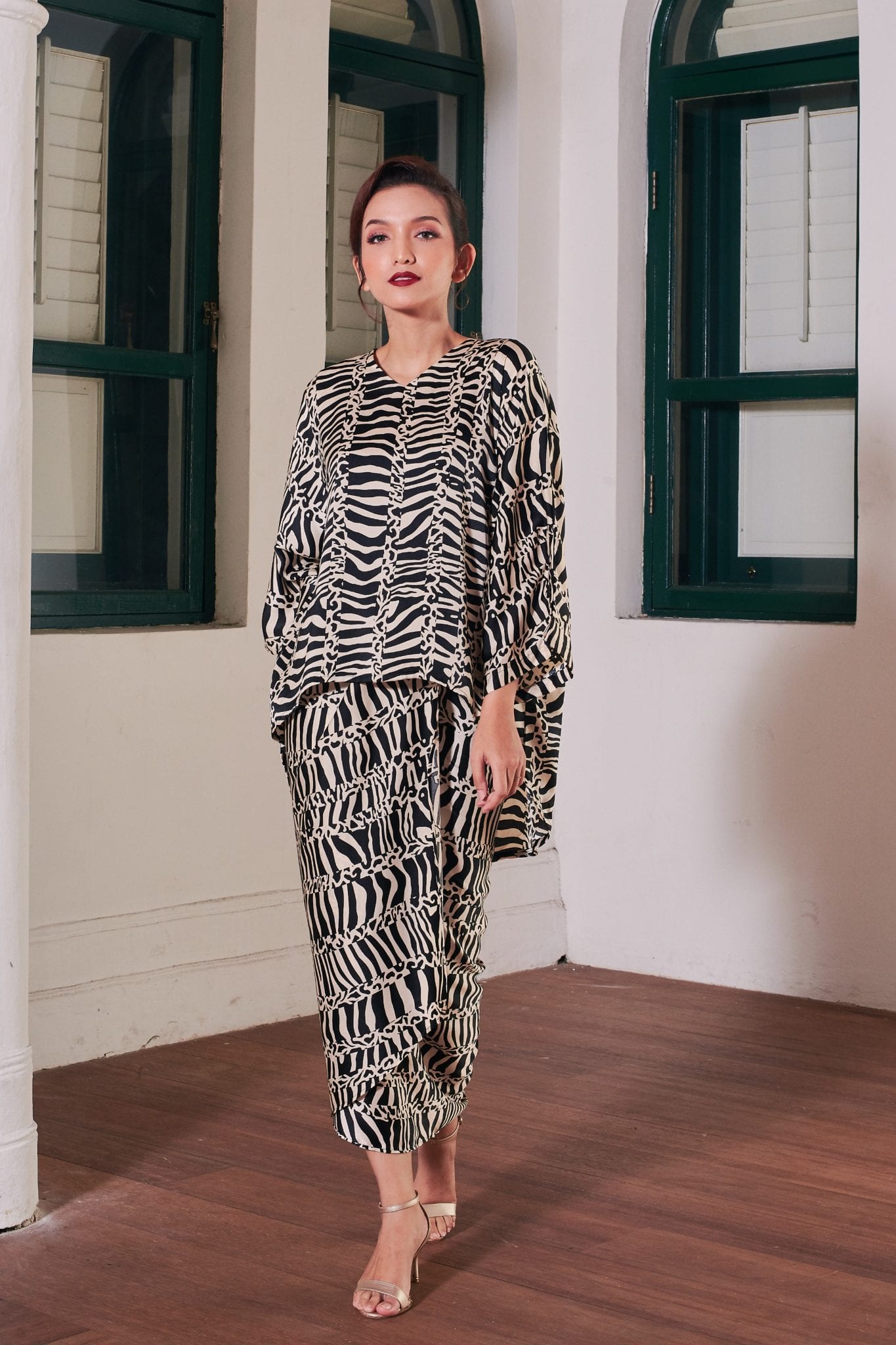 Baju Raya 2021 Inspo Batwing Pareo In 4 Distinct Styles