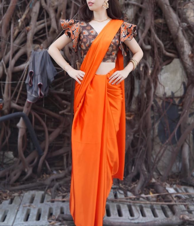 For The Love of Batik: Custom-Made Saree Blouses