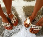 10 Shell Sandals For Memorable Feet At The Beach
