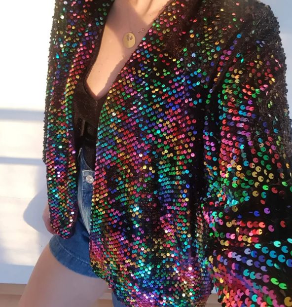 Jacket sequin sale