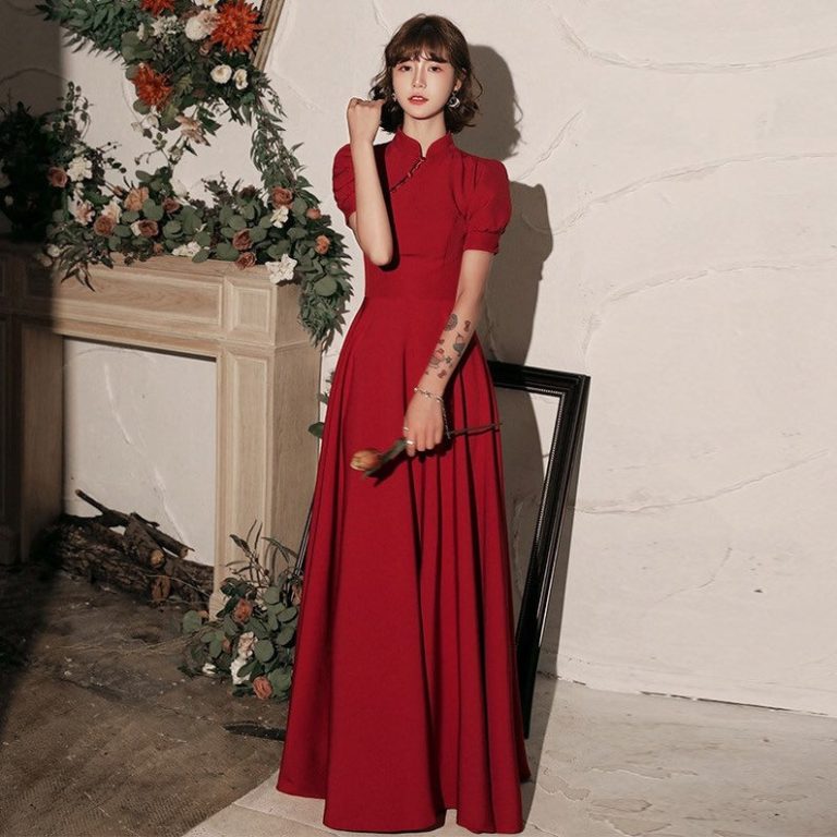 10 Red Cheongsam Dress Styles For Lunar New Year 2022 