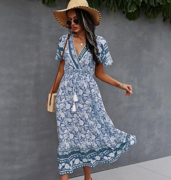 Boho midi summer outlet dresses