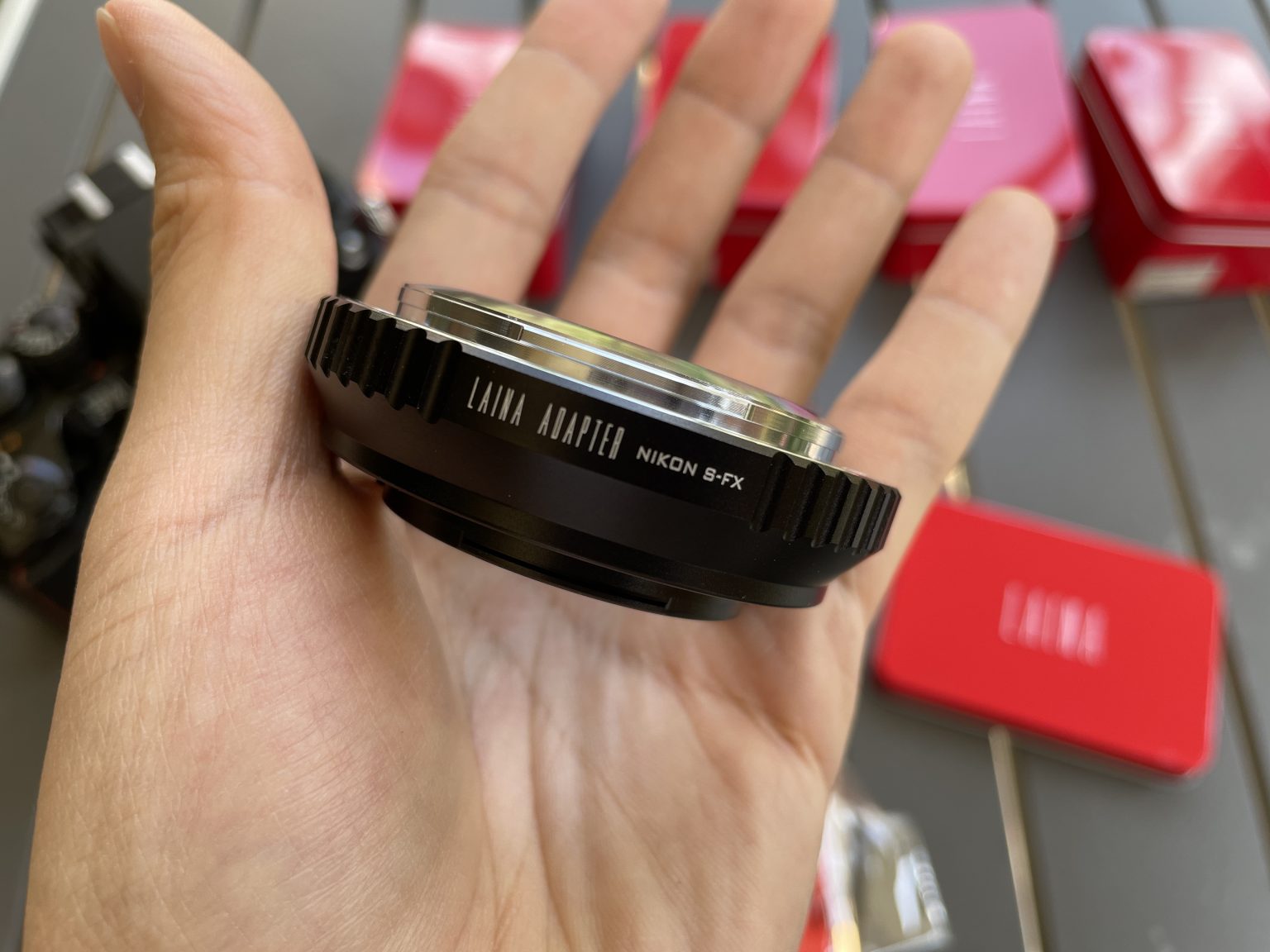 Laina Premium Nikon S Rangefinder Lens To Fuji FX Camera Body Adapter