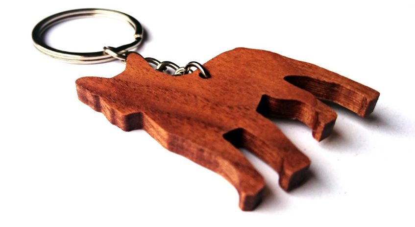 The Wooden Keychain To Hold Your Important Keys