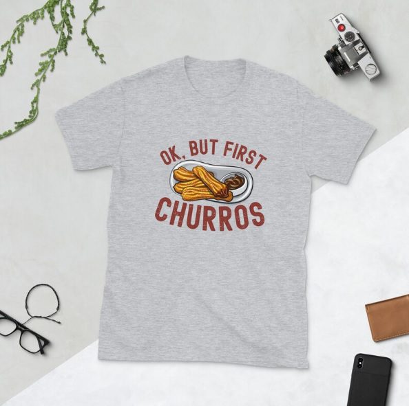 churro lover t-shirt // UrbancraftDesignCo