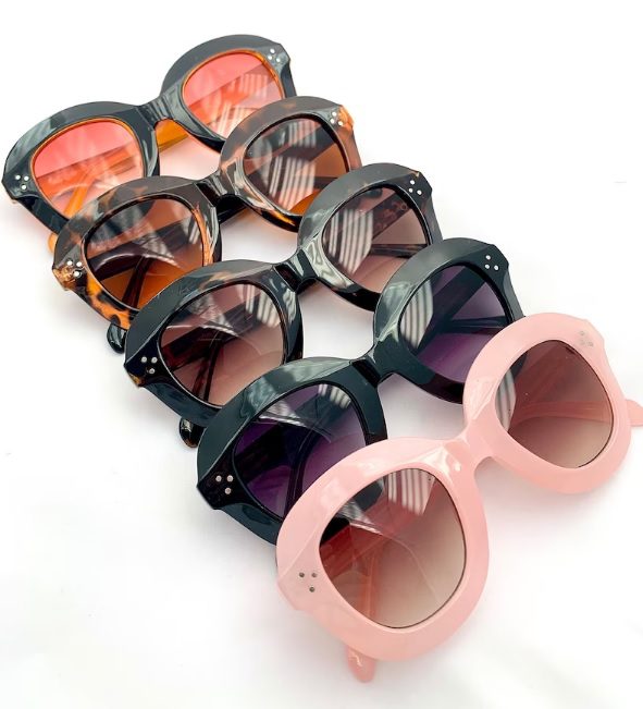 vintage 60s style round sunglasses // DeadretroShop