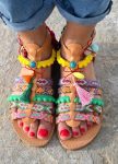 Embellished Beach Summer Sandal Game On Point
