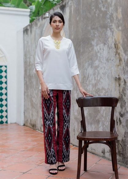 tenun trouser coordinated set // lima segi