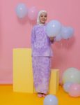 The Unique Tie Dye Kurung For Boho Raya Girls