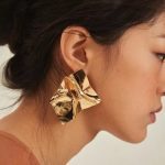 Irregular Crumpled Earrings To Give Your Look An Edgy Oomph