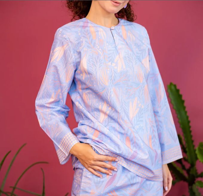 Baju Raya 2023: Blossom In Modern Floral Kurung