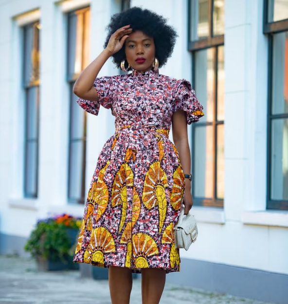 African print hotsell midi dresses